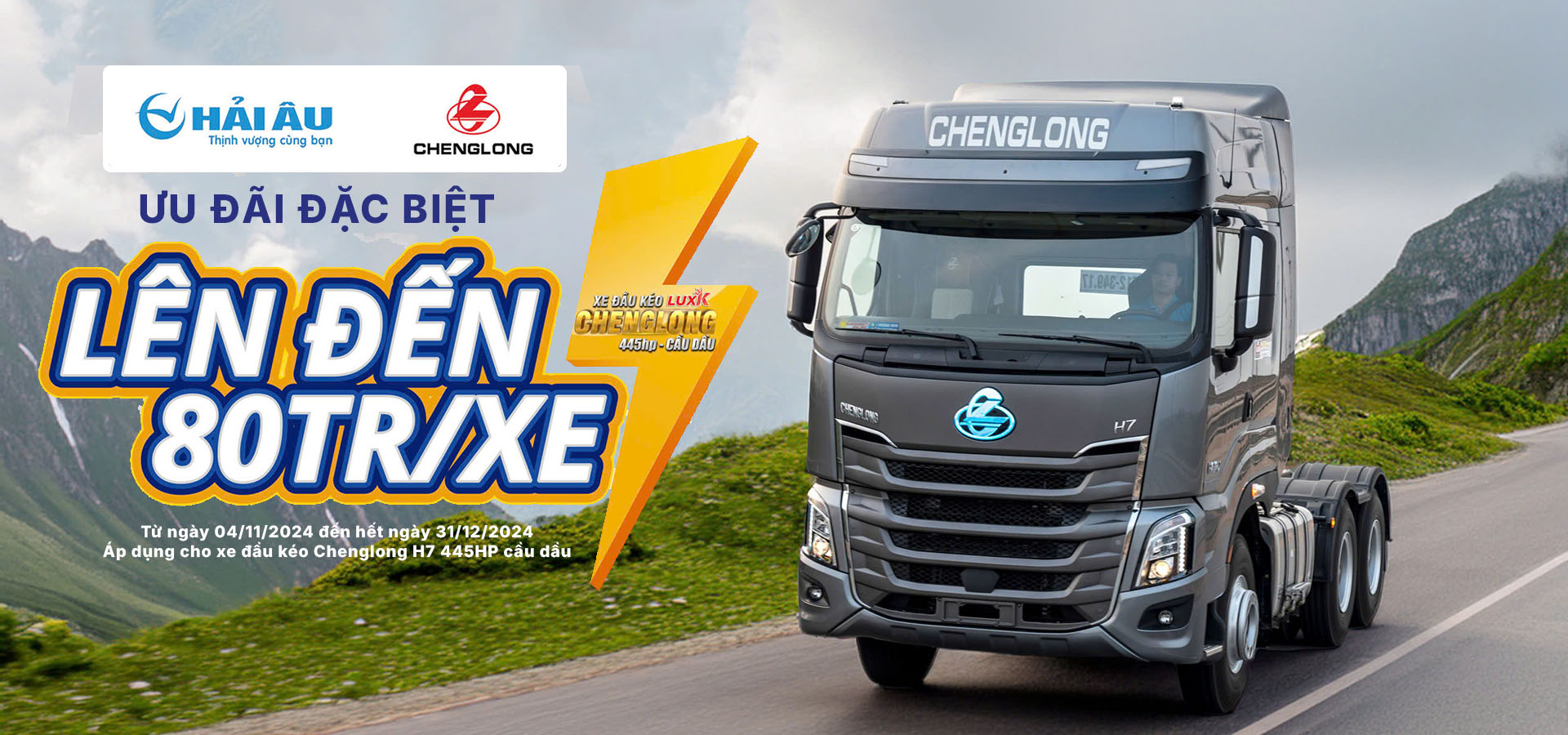 Xe Tải Chenglong An Giang - Chi Nhánh Của Chenglong Hải Âu - Chính Hãng Giá Tốt Nhất An Giang